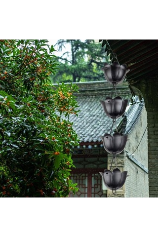Trendooze Lotus Yağmur Zinciri, Bahçe Dış Mekan Su, Için Özel