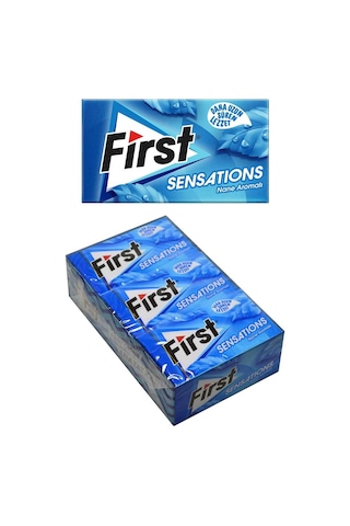 First Sensations Nane Aromalı Sakız 12 x 27 G