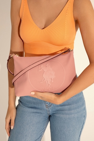 U.S. Polo Assn. Kadın Koyu Pudra Çapraz Çanta 50293678-VR217