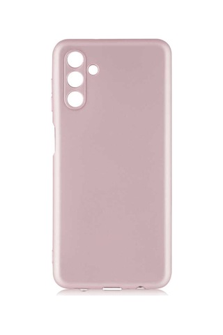 Samsung Uyumlu Galaxy A13 5G Kılıf Zore Premier Silikon Kapak-Rose Gold