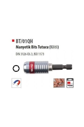 Cetaform BT/01QH Mıknatıslı Manyetik Bits Tutucu Matkap Ucu