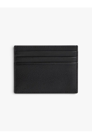 Tommy Hilfiger Th Corp Cc Holder Erkek Siyah Cüzdan - Am0am14793