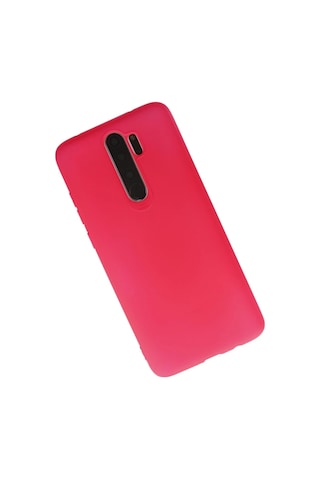 Xiaomi Redmi Note 8 Pro Kılıf First Silikon - Pembe -