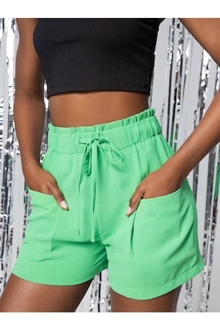 LOFT Regular Fit Kadın Şort Lf2032408 Q1.v1 Yeşil