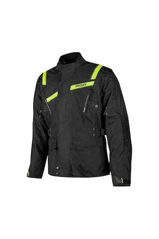 Prosev 5217 Stelvıo 4 Mevsim Uzun Mont Siyah - Neon Sarı XL