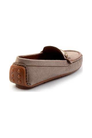 Bambi Vizon Kadın Loafer Ayakkabı K01309100502 Vizon