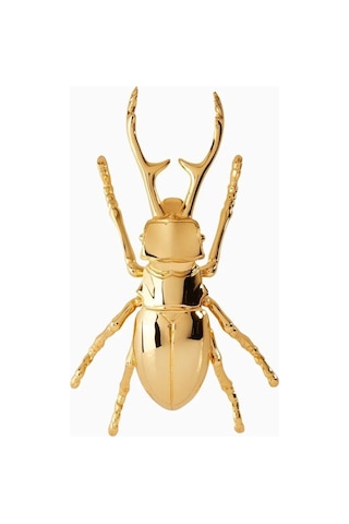 L'objet Longhorn 24k Altın Kaplama Dekoratif Tasarım Şişe Açacağı Mutfak Ekipmanları Gold