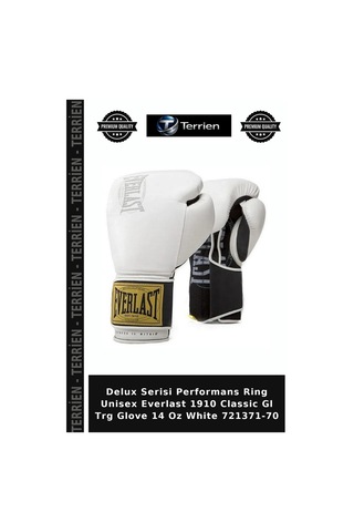 Delux Serisi Performans Ring Unisex Everlast 1910 Classic Gl Trg Glove 14 Oz White 721371-70 Beyaz