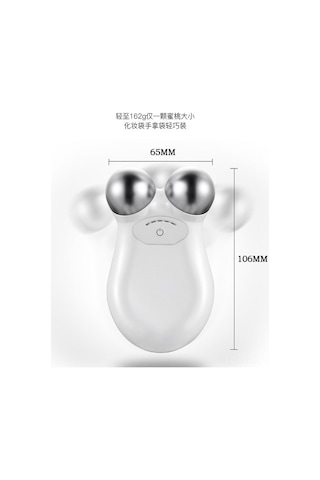 Kosona Evde Kullanalım Yüz Gerginleştirici - Pembe Mikro Akım Ems Yüz Masaj Cihazı Zayıflatıcı Güzellik Aleti Pembe