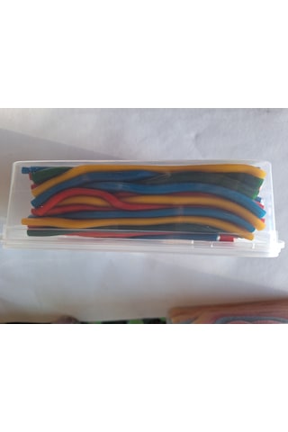 Jellopy Licorice Borucuk Dolgulu Mix Çubuk Sade Jelibon 160 Adet