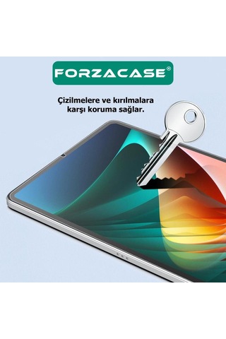 Forzacase İpad Air 13 2025 M3 İle Uyumlu Paper Like Kağıt Hissi Mat Ekran Koruyucu Nano Film - Fc295