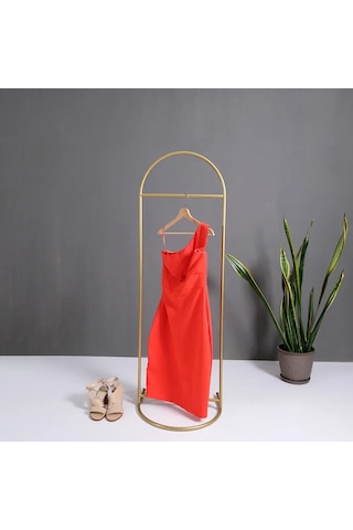 Eskimo Gold Ayaklı Askılık 140 Cm Gold
