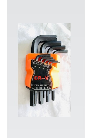 Düz Alyan Anahtar Takımı 9 Parça 180mm