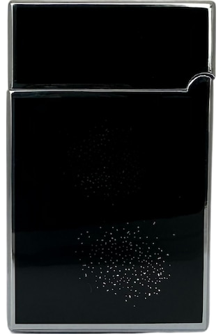 Vindiesel Soft Flame Siyah-gümüş Desenli Çakmak - Tr7703