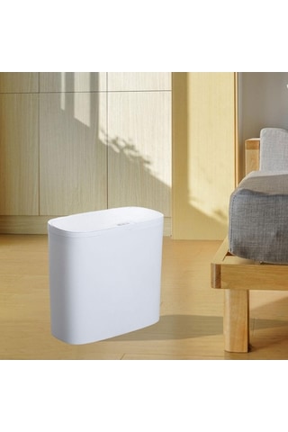 Pazly Suntek Mutfak Kutusu Için Geri Ev Çöp Beyaz Beyaz Banyo Akıllı Gq Beyaz