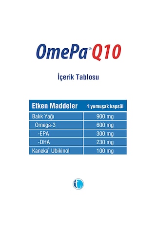 Omepa-Q10 60 Kapsül