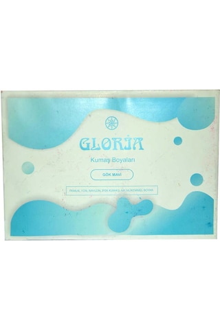 Kumaş Boyası Gök Mavi 10 Gr Pkt