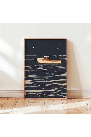Minimalist Tekne Duvar Sanatı Modern Denizcilik Temalı Okyanus Posteri, Sakin Deniz Baskısı, Kıyı Balıkçı Teknesi İllüstrasyonu, Çerçevesiz Denizcilik Dekorasyonu Minimalist Tekne Duvar Sanatı Modern Denizcilik Temalı Okyanus Posteri, Sakin Deniz Baskısı, Kıyı Balıkçı Teknesi İllüstrasyonu, Çerçevesiz Denizcilik Dekorasyonu