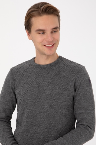 U.s. Polo Assn. Erkek Gri Melanj Kazak /triko 50314974-vr086 Grı Melanj