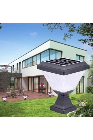 Tr Cata Ct-7315 Solar Bahçe Set Üstü Armatür Lambası 30w Dış Mekan Aydınlatma 6500k Beyaz Işık