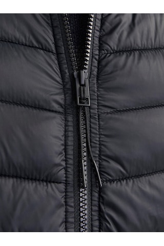 Jack & Jones Erkek Dik Yakalı Şişme Mont - 12258444 Siyah