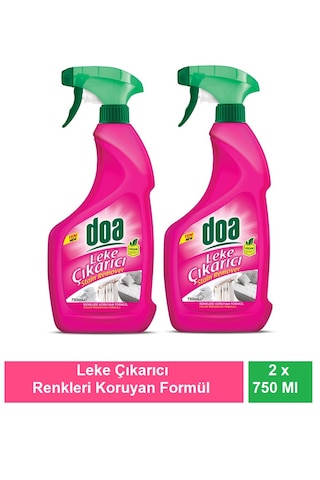 Doa Leke Çıkarıcı Sprey 750 Ml Vegan X 2 Adet