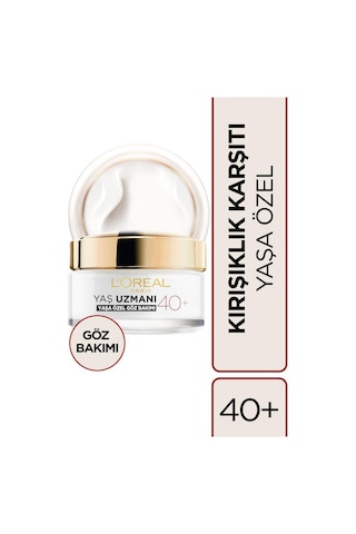 L'Oreal Paris Yaş Uzmanı 40+ Kırışıklık Karşıtı Sıkılaştırıcı Göz Kremi 15 ML