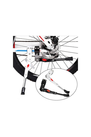 Bisiklet Yan Sehpa Kelepçeli Arka Ayaklık Alüminyum Park  Ayağı