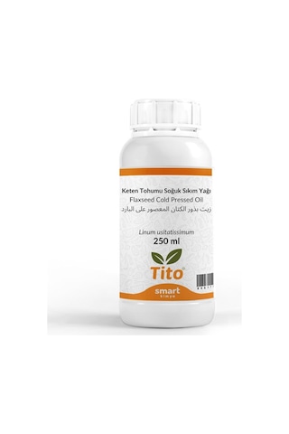 Tito Keten Tohumu Yağı Soğuk Sıkım 250 ML