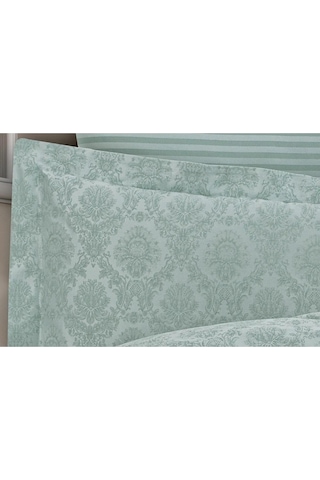 Monaco Bambu Jakar Kumaş Mint Ikili Oksford 60x80 Cm Yastık Kılıfı -1326 Çok Renkli