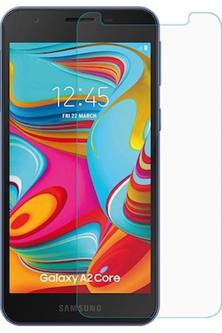 ErkMobile Samsung Uyumlu Galaxy A2 Core Kırılmaz Ekran Koruyucu Temperli Cam