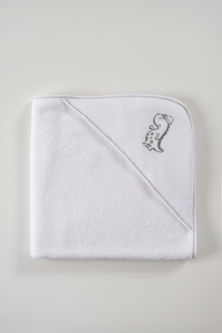 Bebek Banyo Seti - Dino Cozy Care Banyo Seti - Bebek Kare Kundak - Kese - Fırça Ve Tarak Seti