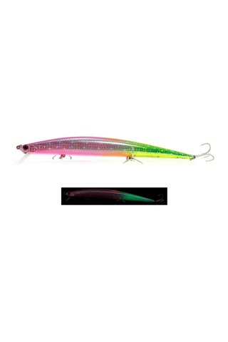 Fujin Flux 140mm 18gr Floating Maket Balık 182 Double Pink Chart