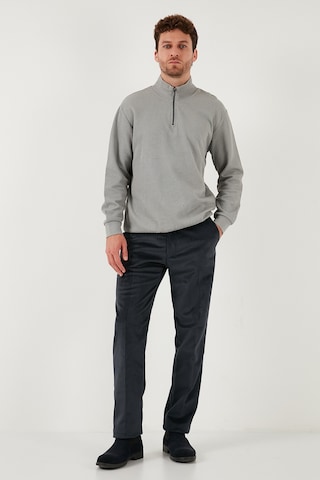 Buratti Normal Bel Regular Fit Düz Paça Erkek Kadife Pantolon 645Merlin Antrasit
