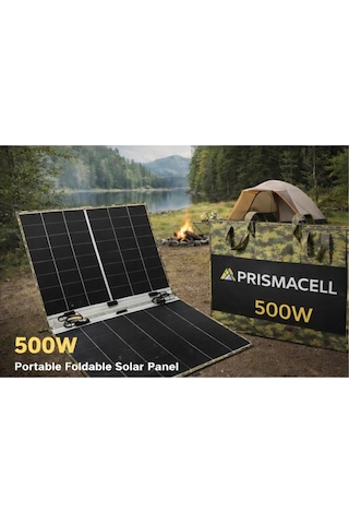Prismacell 500 Watt Katlanabilir Solar Panel Topcon Hücreli Yüksek Performanslı