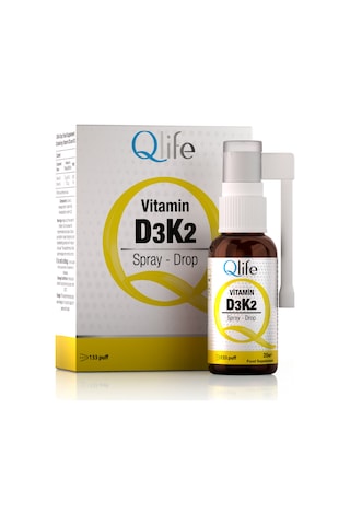 Qlife Vitamin D3 1000 Iu Sprey 10 ML