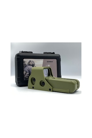 Hd-552 Kırmızı-yeşil Işıklı Red-dot Siyah