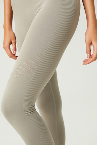 Los Ojos X Melodi Soft Haki Yüksek Bel Seamless Spor Tayt Adorn Soft Haki