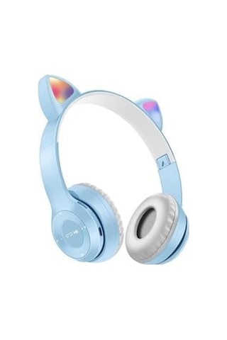 Cabotech P47M Bluetooth 5.0 Kedi Tasarımlı Katlanabilir Kulak Üstü Kulaklık