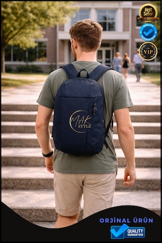 Overpet Günlük & Outdoor Sırt Çantası 10 L Hafif, Konforlu Ve Çok Amaçlı Kullanım Lacivert