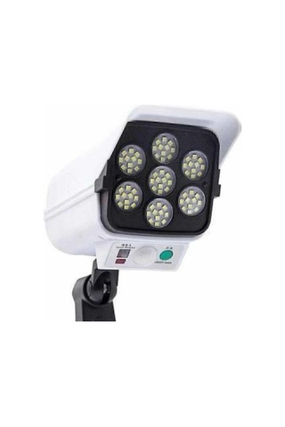 Kamera Görünümlü Led Lamba Dönebilen Bahçe Aydınlatması Duvar Lambası Renkli