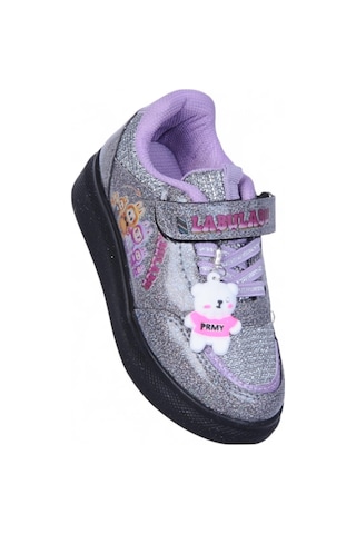Bolimex 9600 Simli Füme-lila Kız Çocuk Spor Ayakkabı Füme