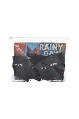M-pets Rainy Day Köpek Ayakkabısı Siyah Xlarge 5,5x4,2 Cm 244-54039.05
