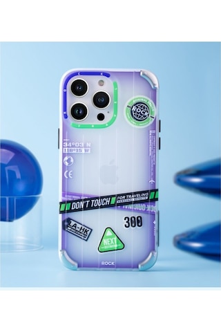 Rock Apple Uyumlu iPhone 14 Plus Kılıf Travel Serisi - Mor Mor
