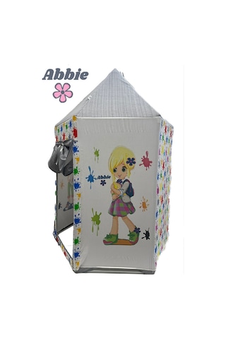 Abbie Çalışkan Kızlar Şato Oyun Çadırı Gri