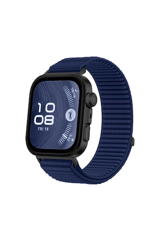 Huawei Watch Fit 4/fit 4 Pro/fit 3 Kordon Dalgalı Cırt Cırt Hasır Kordon