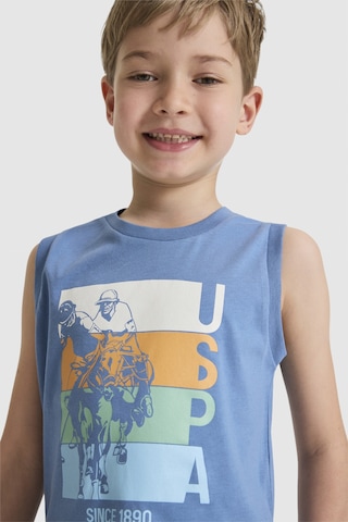 U.s. Polo Assn. Erkek Çocuk Mavi Pijama Takım 50328630-vr036
