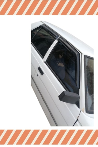 Renault -9 Brodway-flash Tüm Modellerine Özel 4'lü Mügen Tip Cam Rüzgarlığı