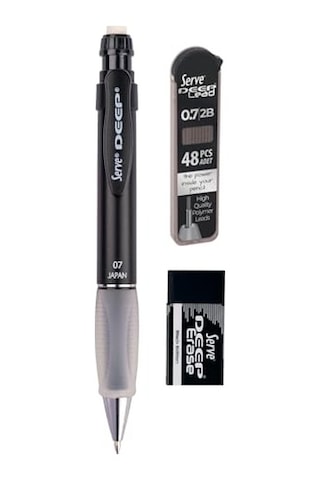 Ayrex Deep Klm & Sılgı & Mın 0,7mm Sıyah Genel