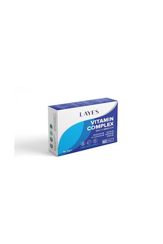 Layes Hair Vitamin Complex 60 Tablet Biotin Saç Vitamini